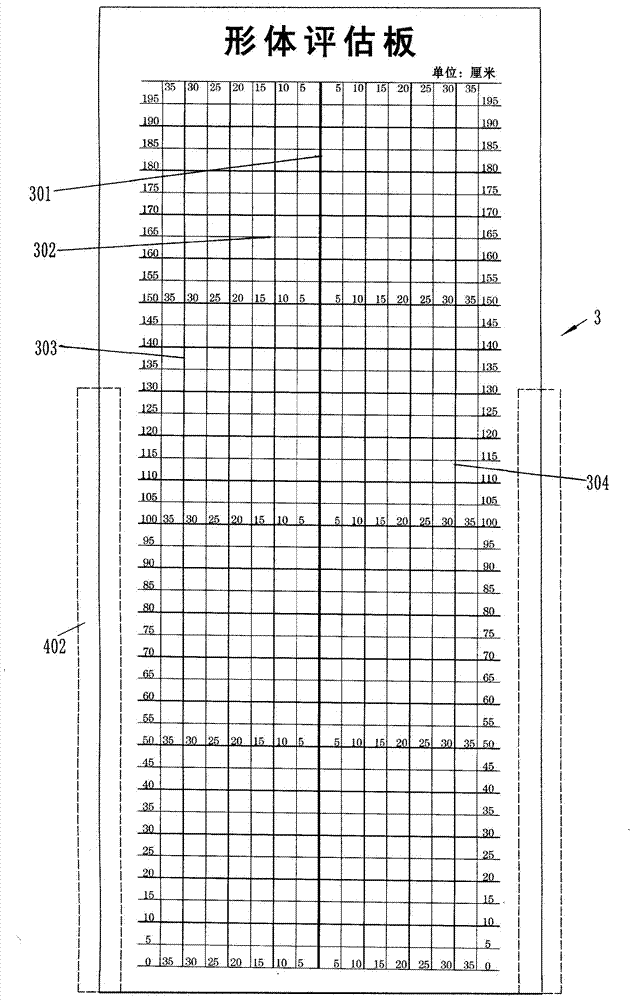 Human body static-state shape image collecting method, shape status assessment method and applied devices thereof