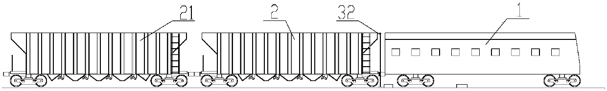 Closed-state detecting system and method for hopper car with bottom door