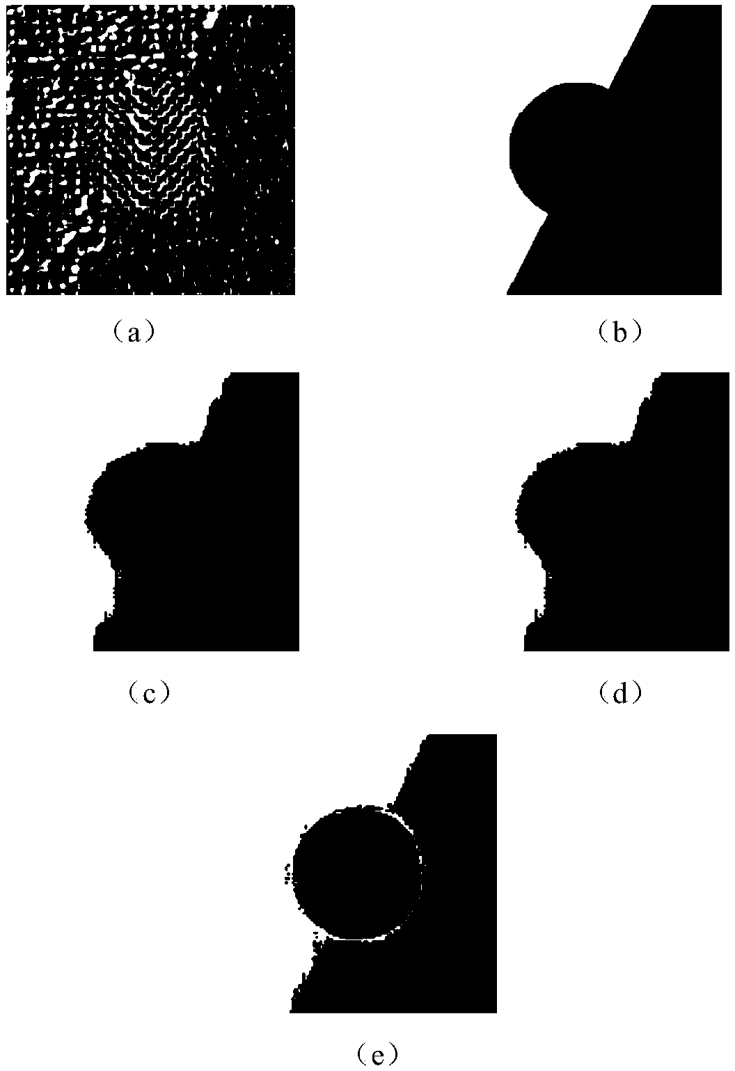 Image segmentation method of semi-supervised kernel k-mean clustering based on constraint pairs
