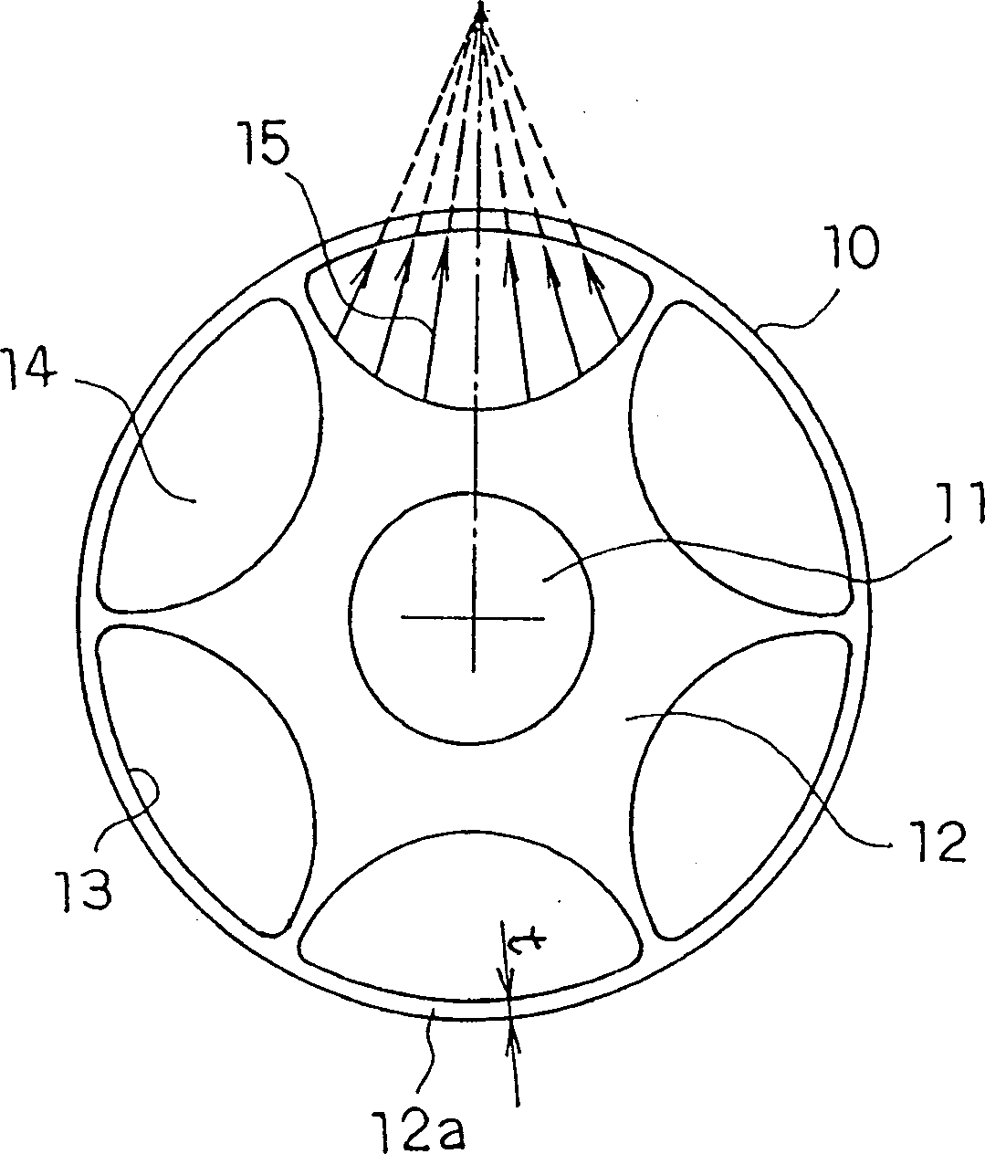 Permanent magnet type motor and method of producing permanent magnetic type motor
