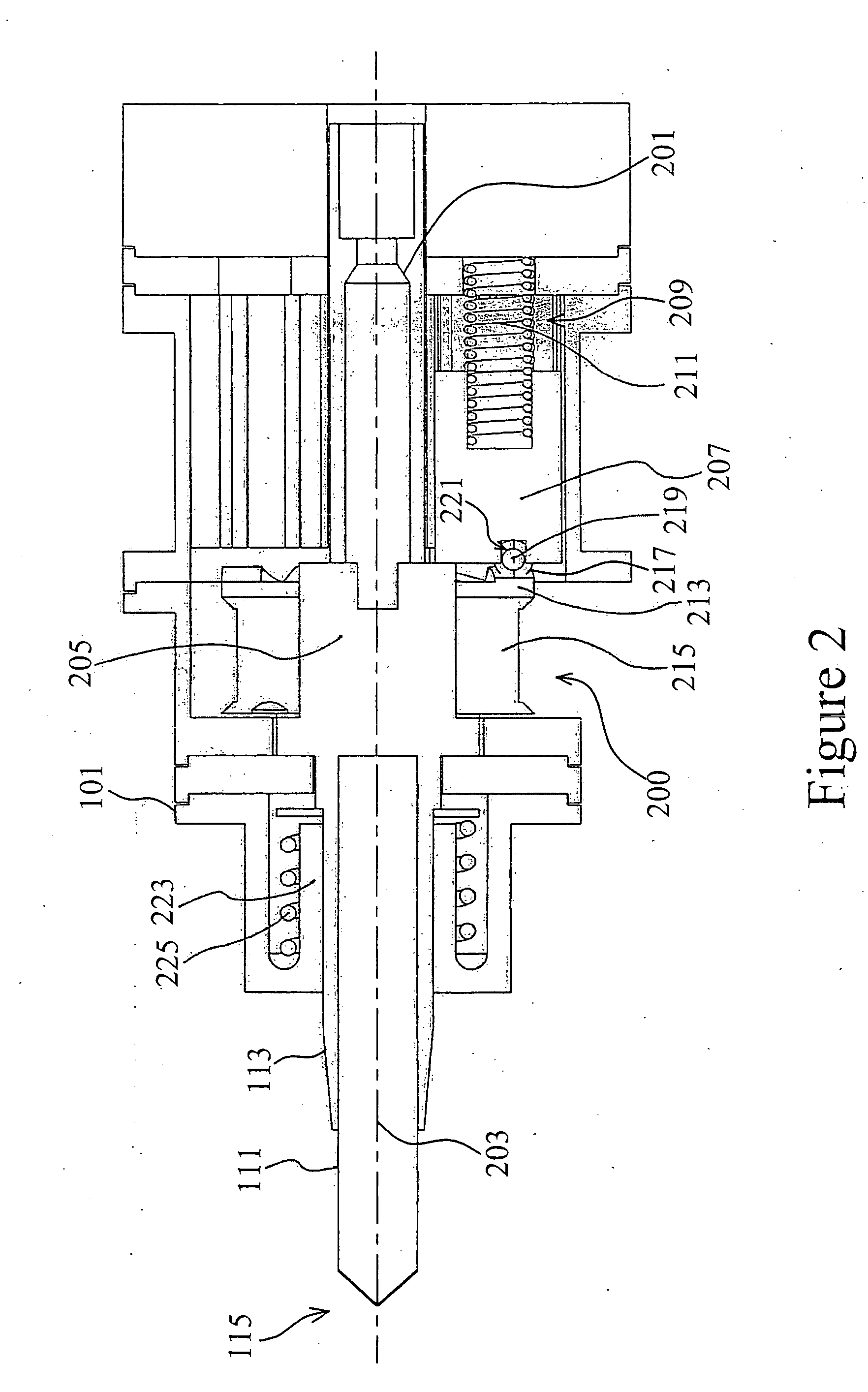 Impact mechanism for a hammer drill