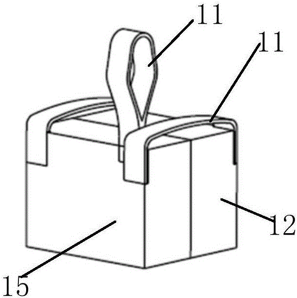 Space unfolding device based on elastic potential energy and unfolding and folding method therefor