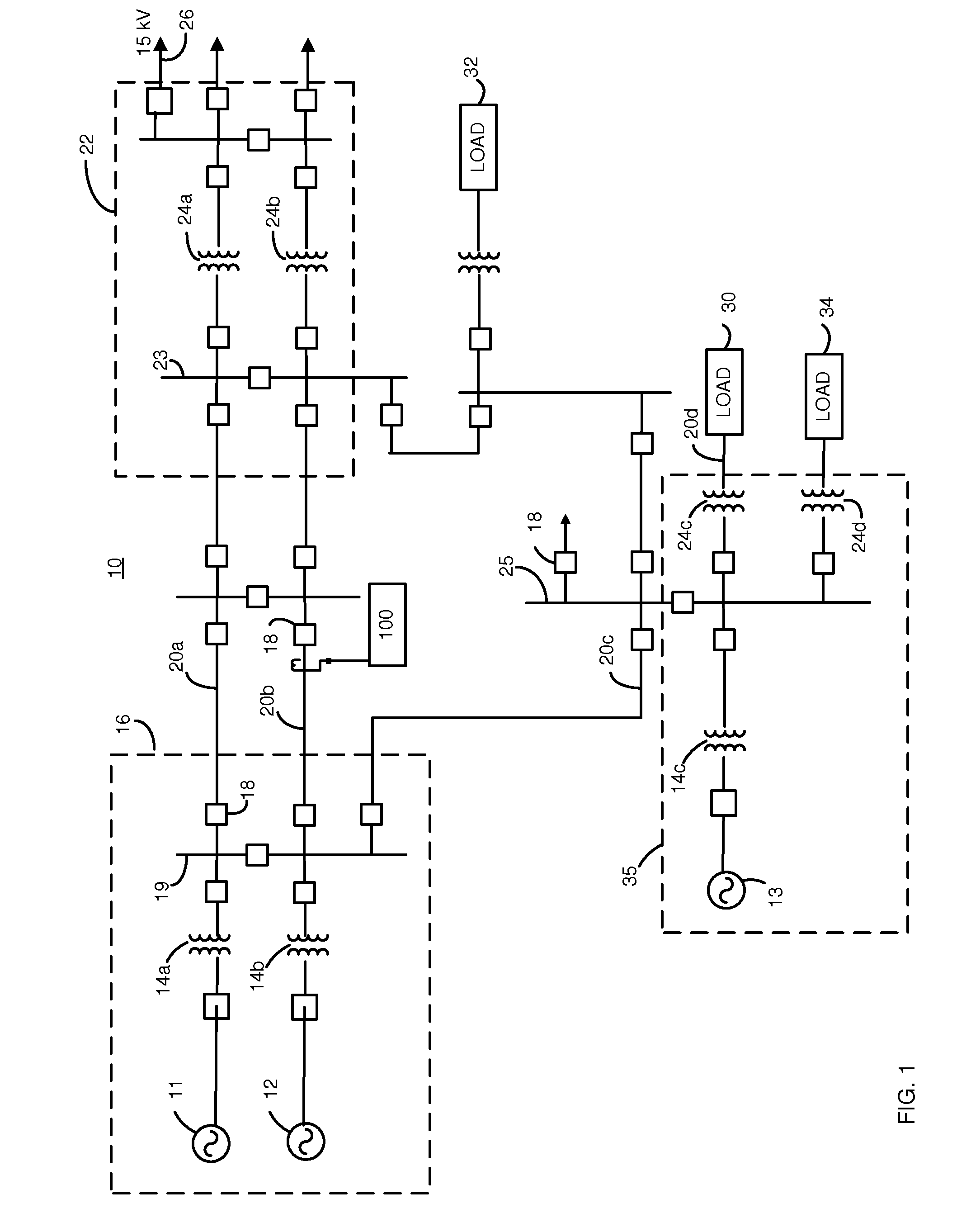 Apparatus and method for estimating synchronized phasors at predetermined times referenced to a common time standard in an electrical system