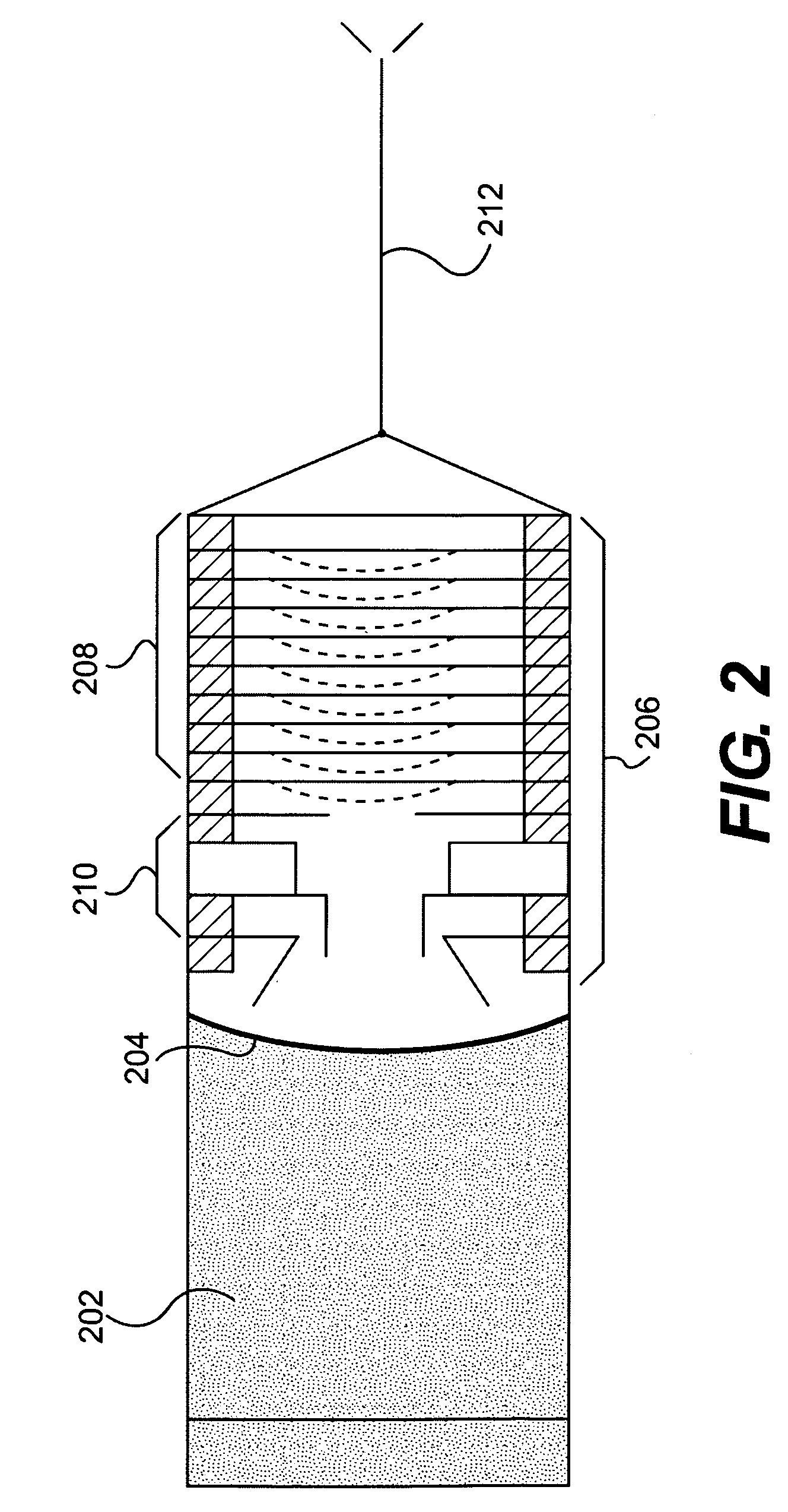 Method and apparatus for radiation detection in a high temperature environment