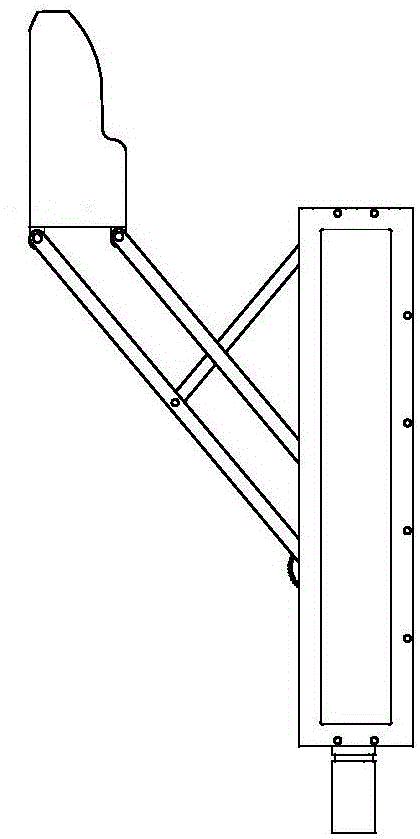 Herringbone connecting rod, rack and sliding block linear parallel clamping self-adaption finger device