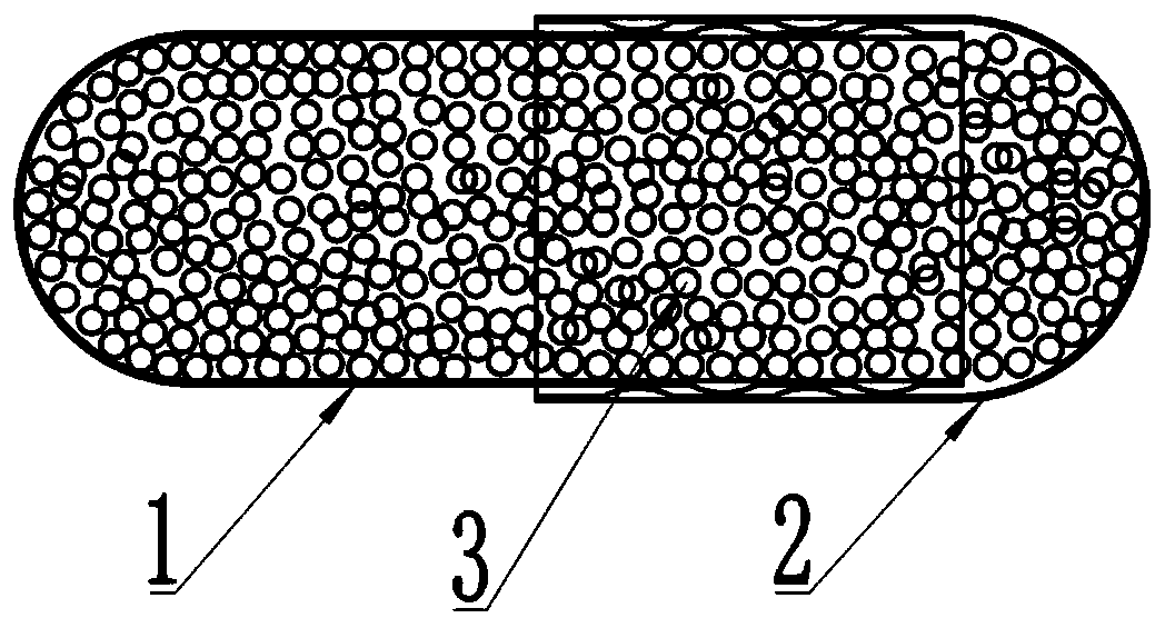 Well-logging isotope capsule and subpackage device used for same