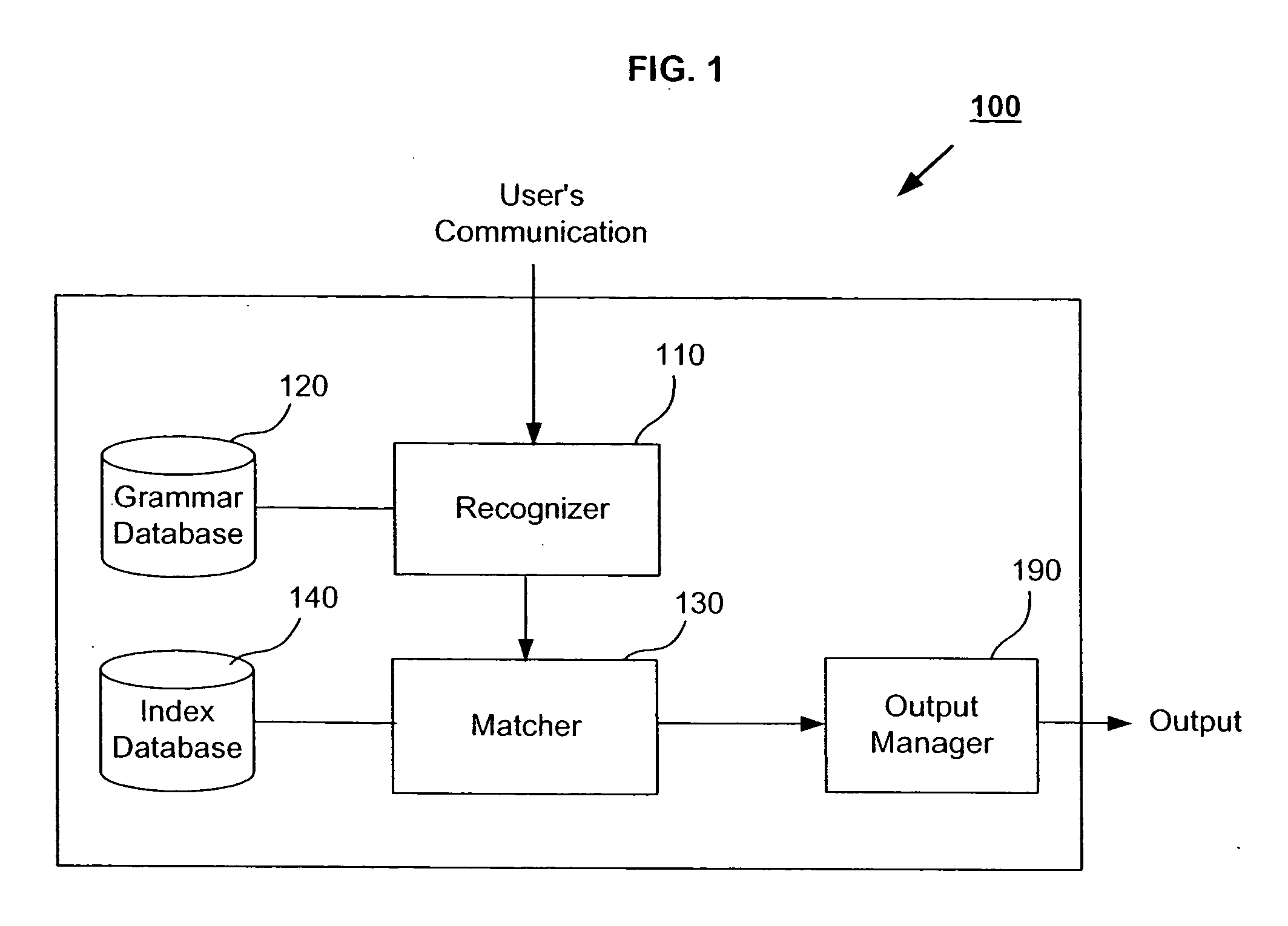System and method for a spoken language interface to a large database of changing records