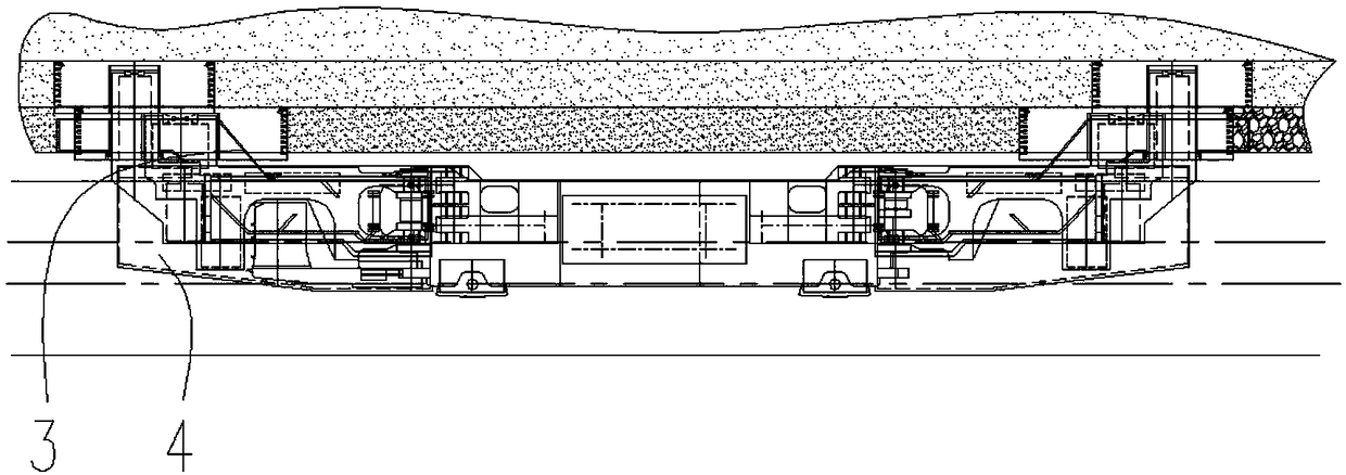 Open-pit mining machine