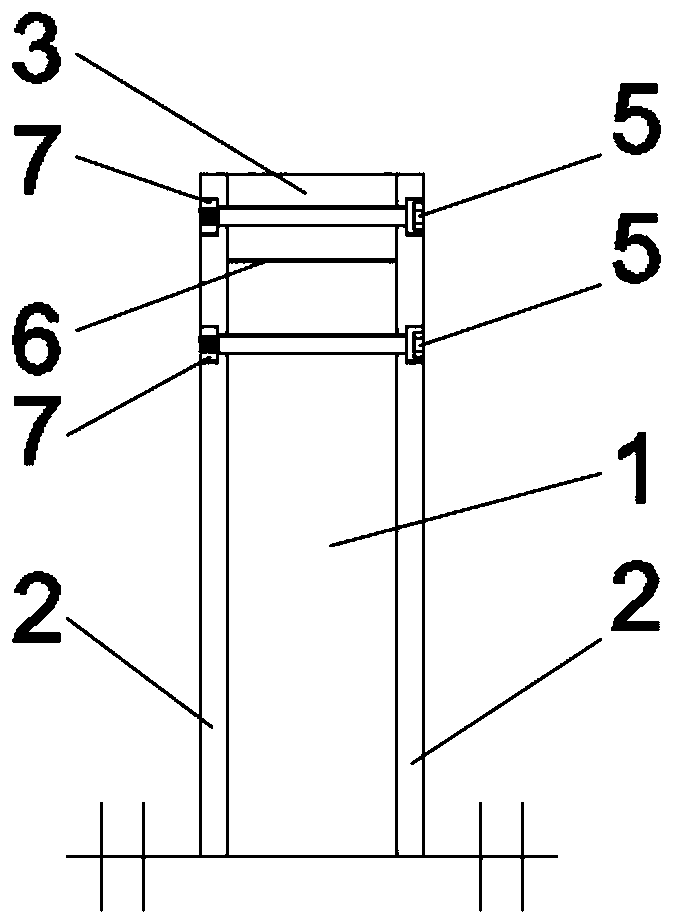 Aluminum Alloy Rods and Glass Fiber Reinforced Polyester Plates Bending Reinforced Glass Beam Members