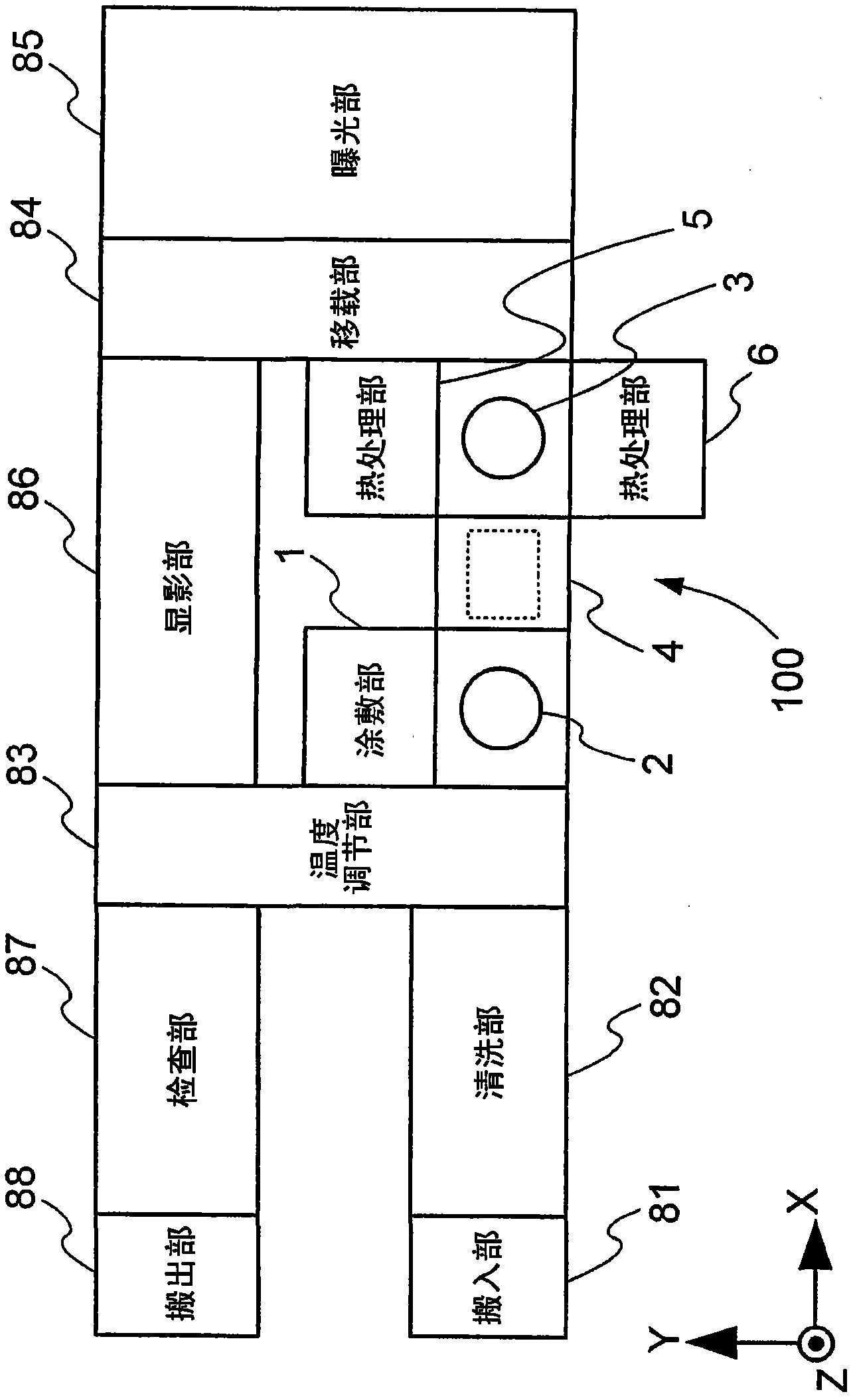 Substrate processing device