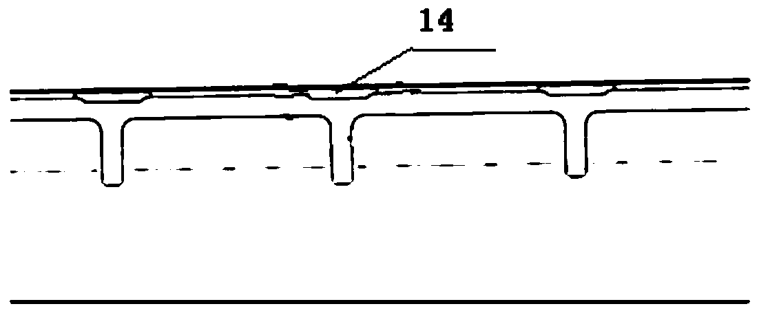 Casting system for large-scale thin-walled high-temperature alloy casting
