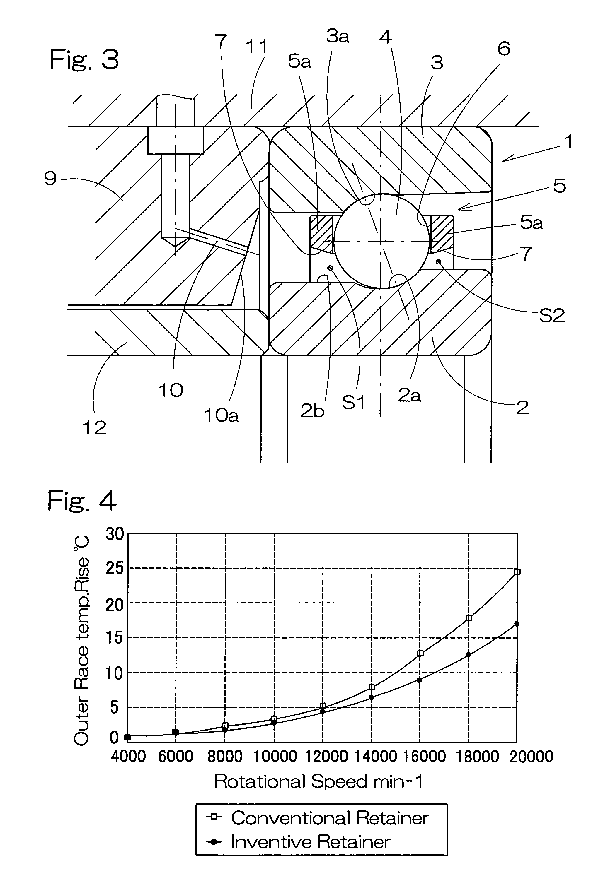 Rolling element retainer and rolling bearing assembly using the same