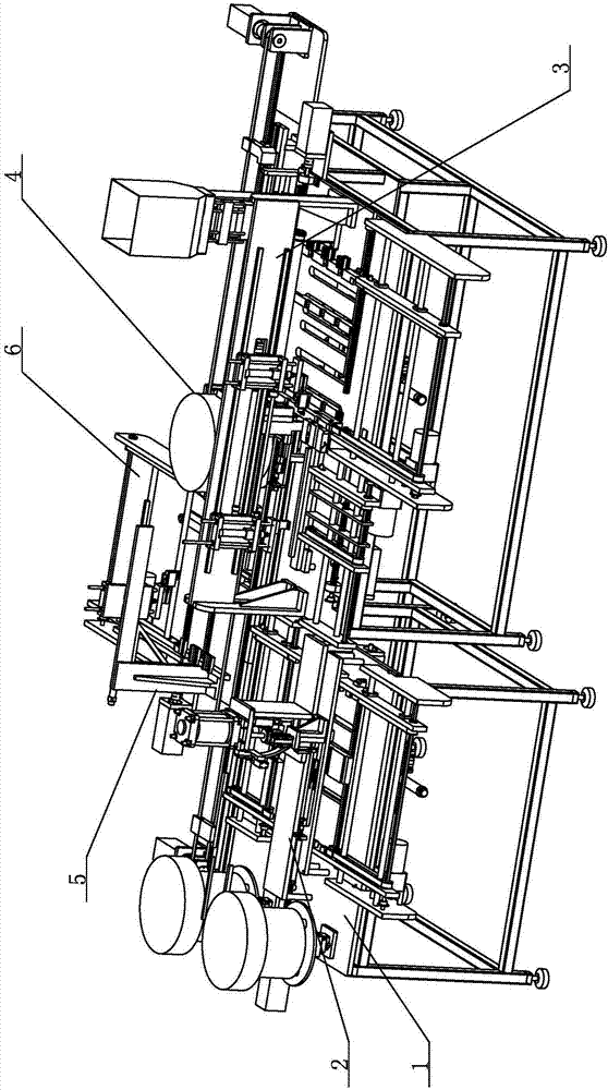 Automatic assembly machine of slide rail