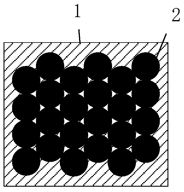 Micro lens mask and preparation method thereof