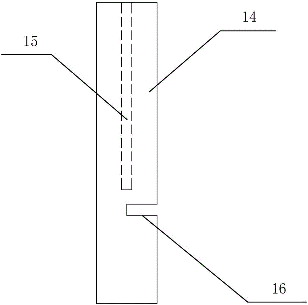 Sedimentation tank for 1,3-cyclohexanedione solid-liquid accurate separation and without vent hole