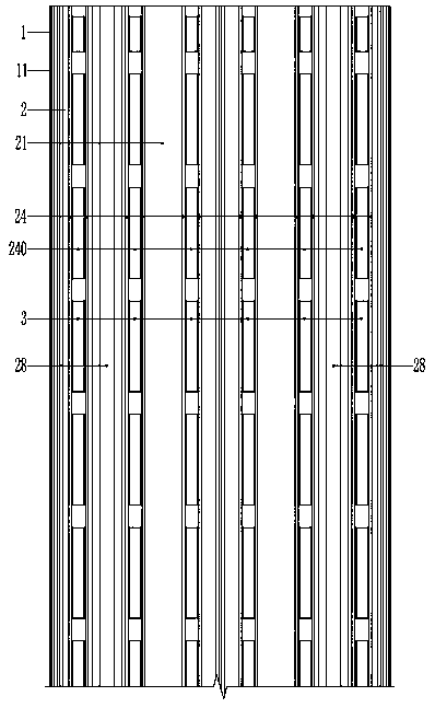 Long-strip-shaped backlight unit and lamp box