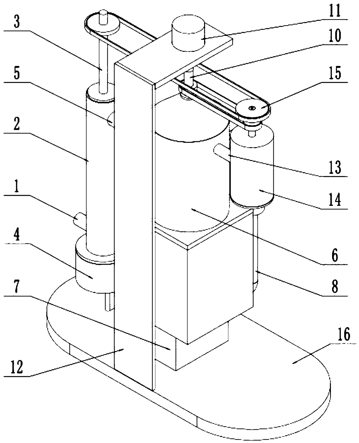 Environment-friendly industrial waste gas purifying device and method