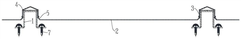 High-bearing-capacity metal roof