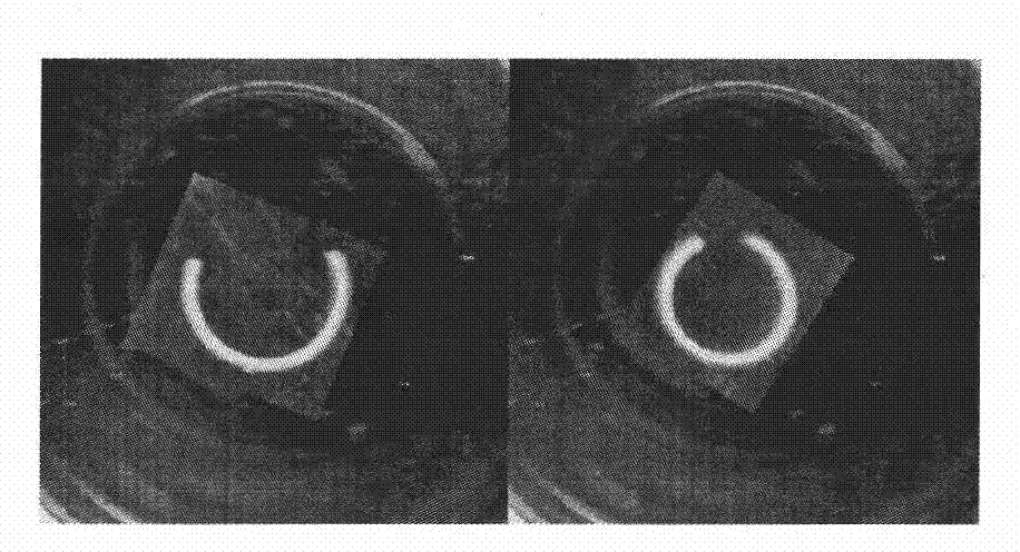 Intelligent bending double-gel for visual detection of glucose in urine, method for preparing same and application thereof