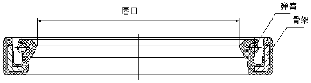 Press fitting device special for transmission system leather cup sealing