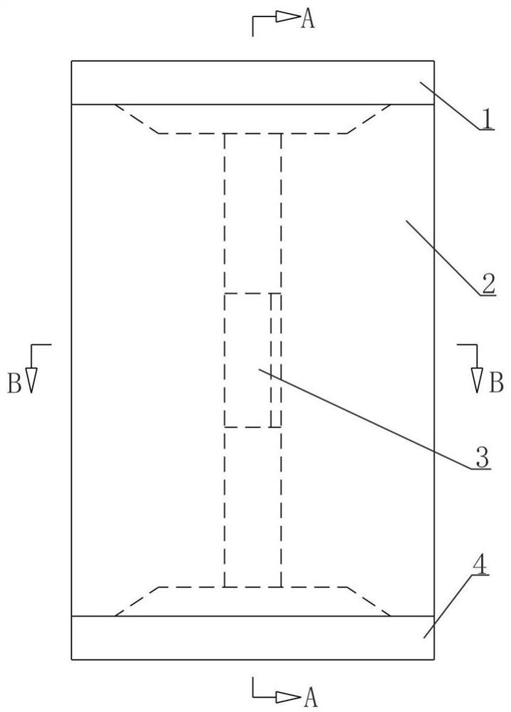 A kind of method for preparing mnzn ferrite u-shaped magnetic core