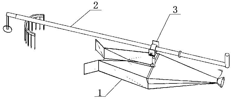 Multifunctional deciduous leaf collecting device