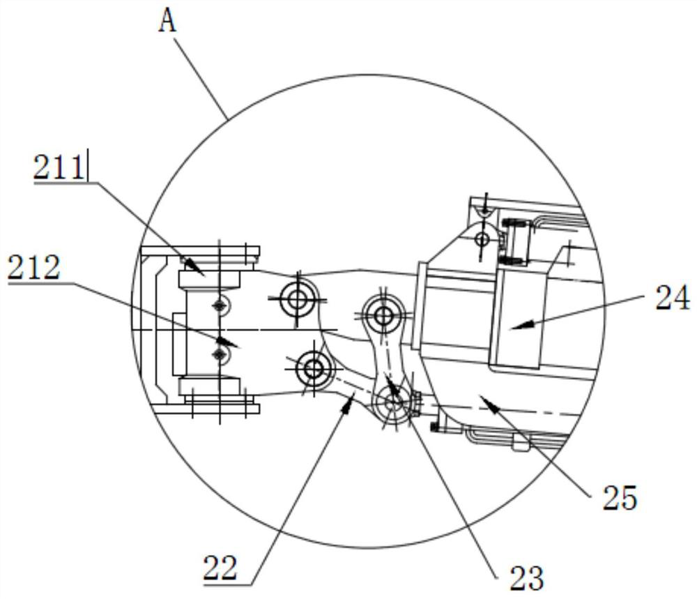 Underground mining stone-prying carry-scraper and mining method thereof