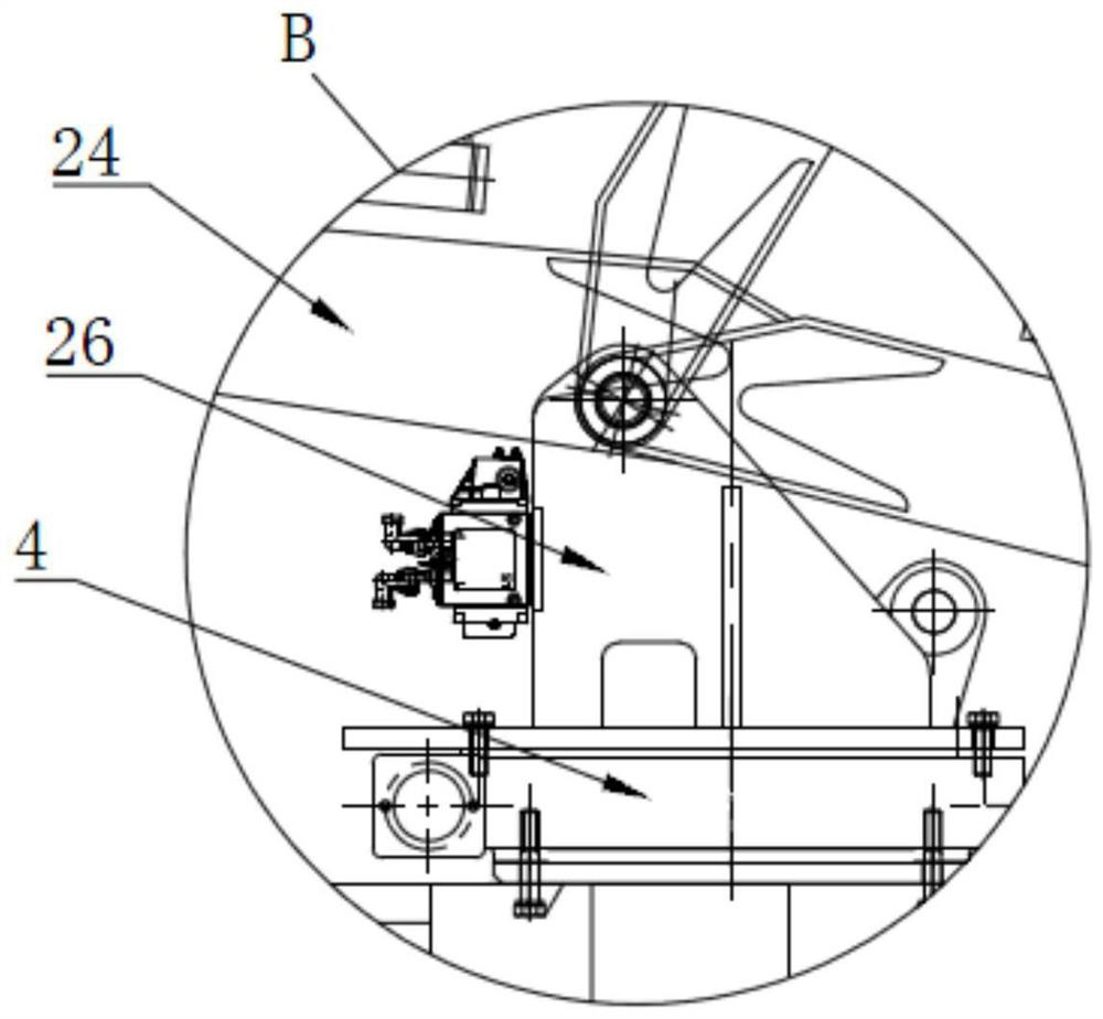 Underground mining stone-prying carry-scraper and mining method thereof