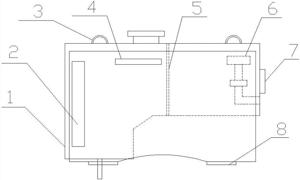 Safety water tank for heat exchanger