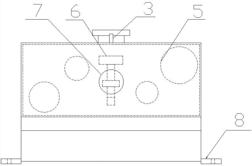 Safety water tank for heat exchanger