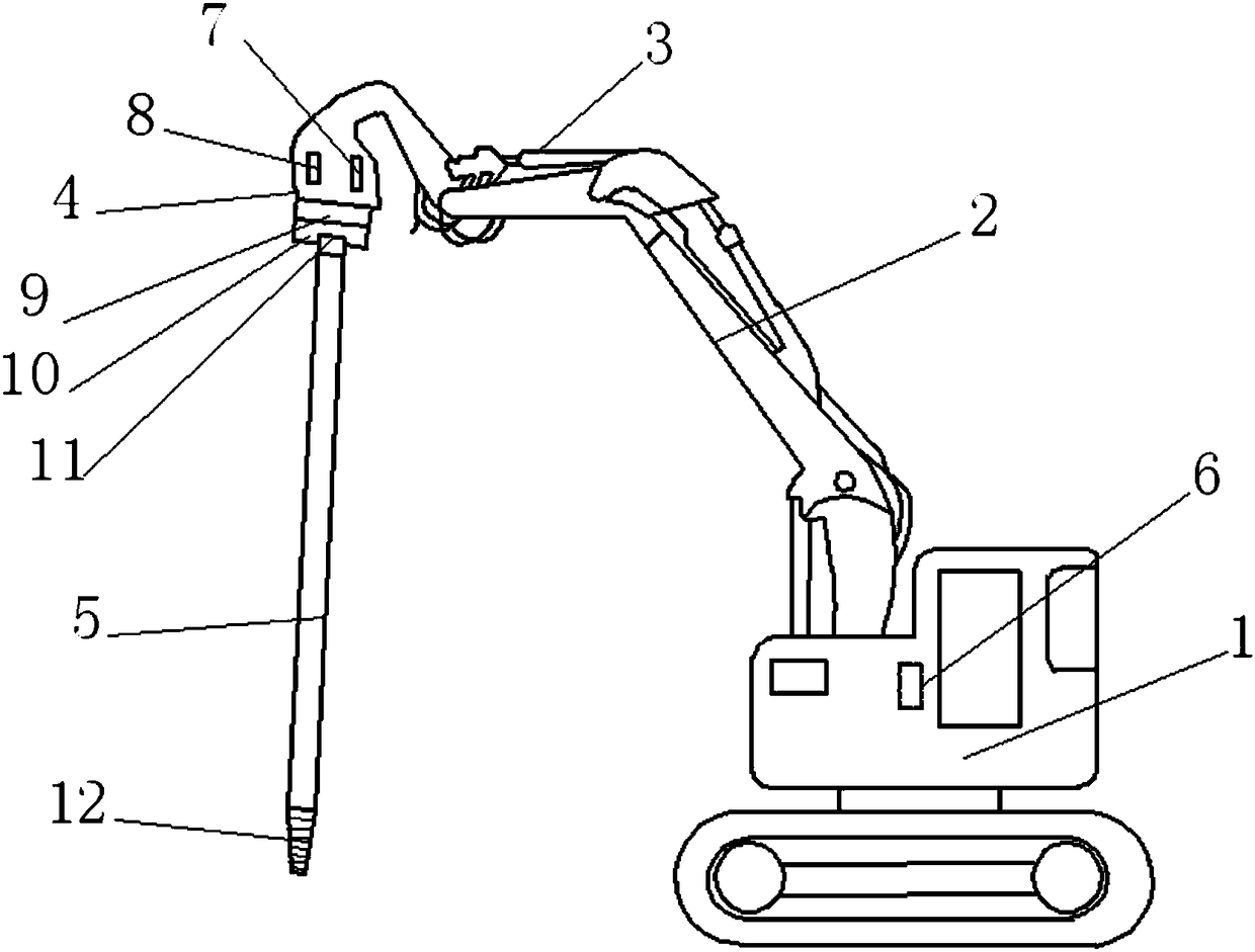 Pile driver for quick damming