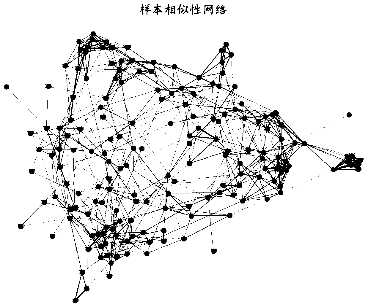 Biological data network processing method based on similarity network fusion algorithm