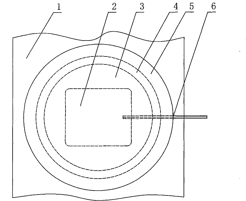 Strain gauge waterproof sealing method and its structure