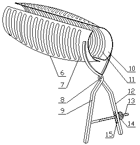 Auxiliary suture retractor for birth canal wound