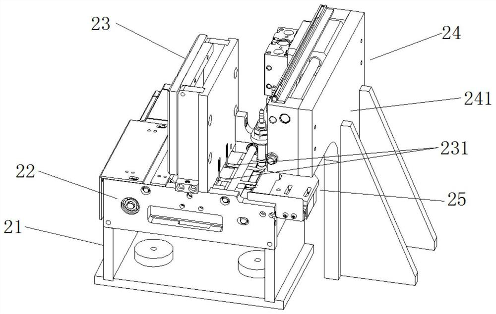 An automatic label bagging machine