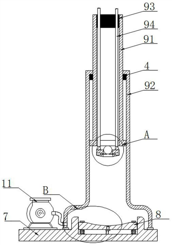 A high school physics free fall experiment simulation device