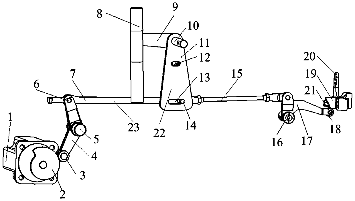 Presser foot lifter