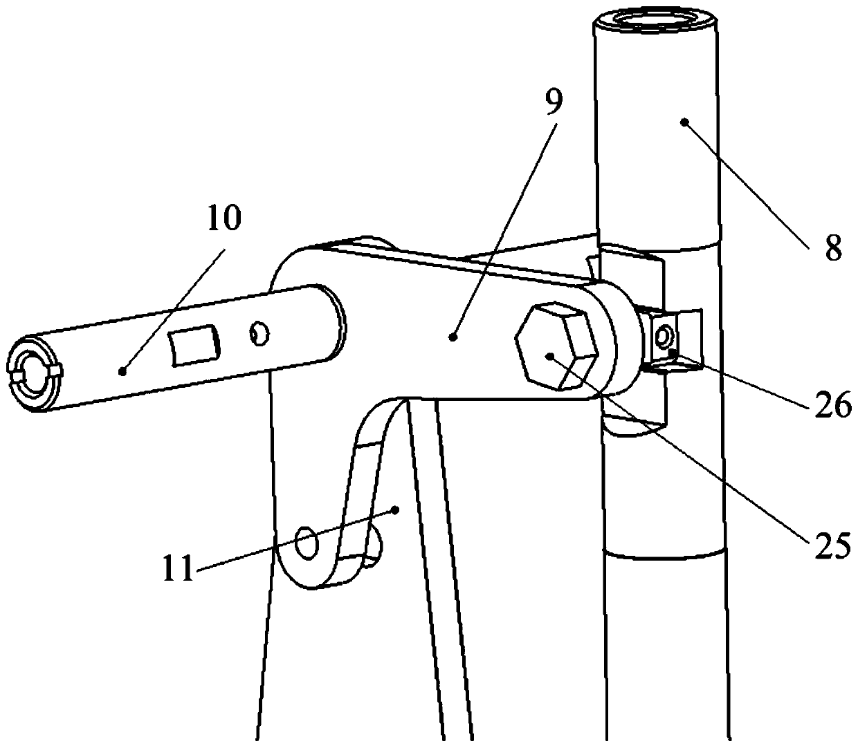 Presser foot lifter