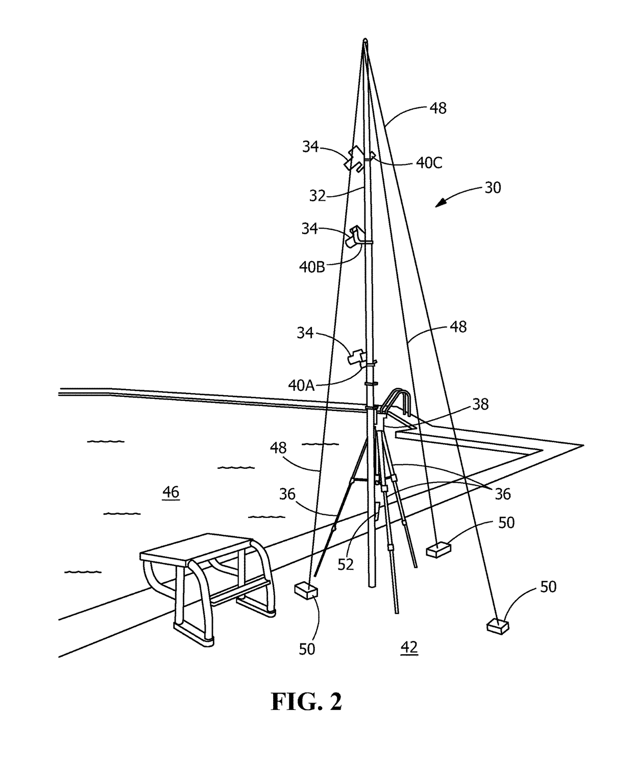 Lifeguard positioning system and method