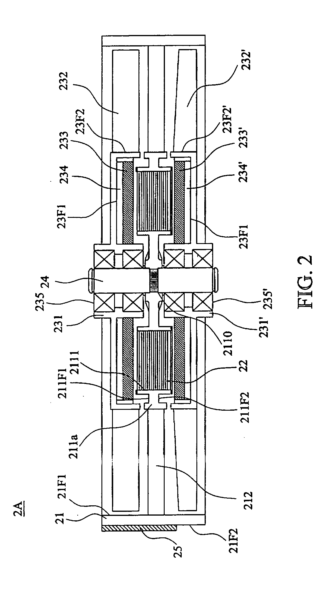 Three-phase opposite rotating motor and fan