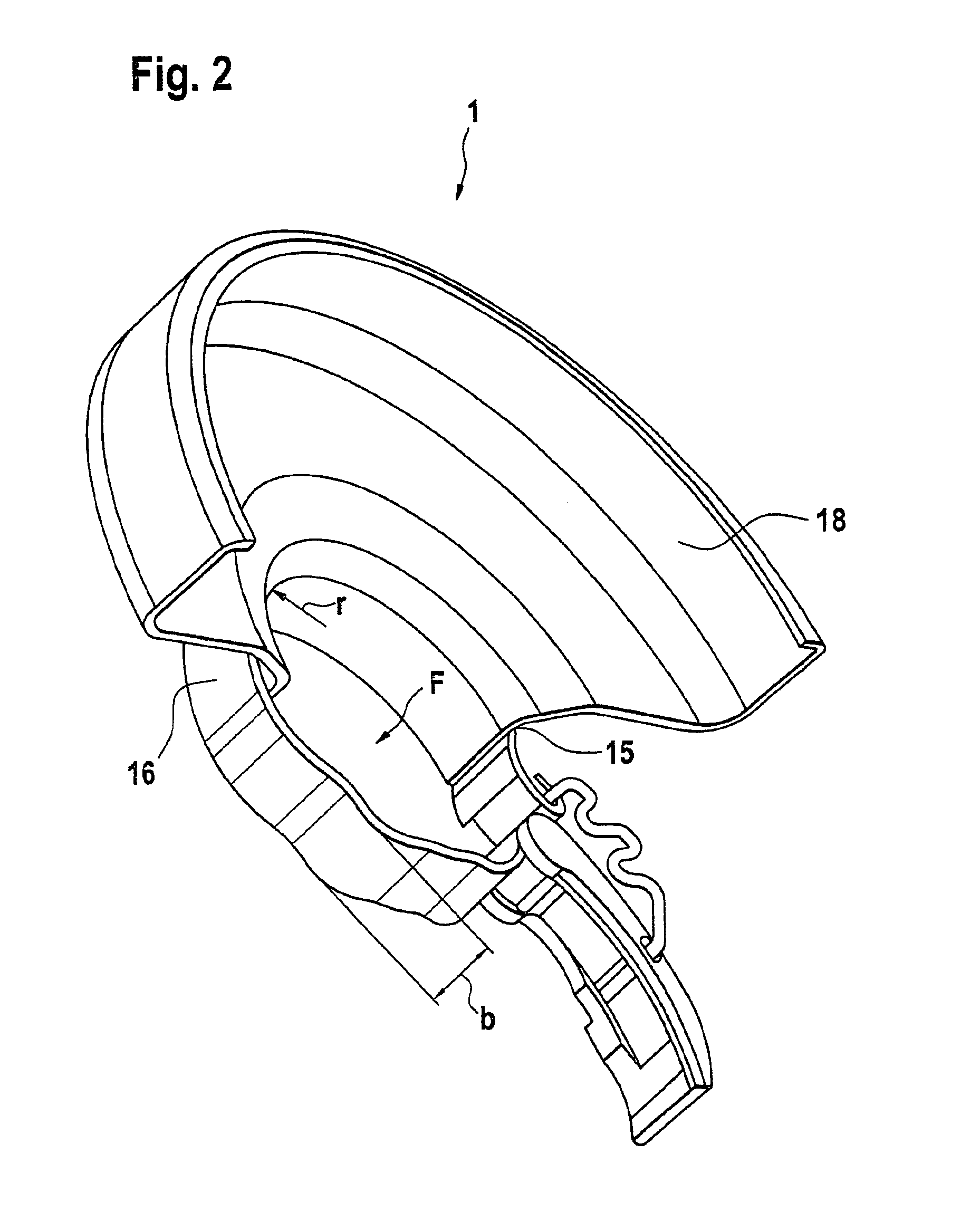 Hand-guided electric tool comprising a guard