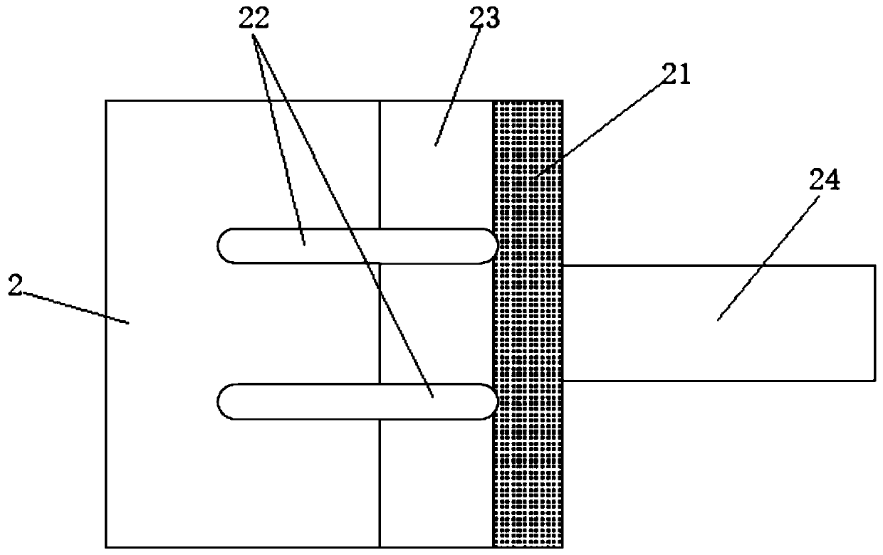 Polyester material friction welding module based on high-frequency vibration and geogrid