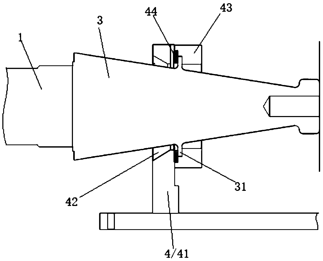 Polyester material friction welding module based on high-frequency vibration and geogrid