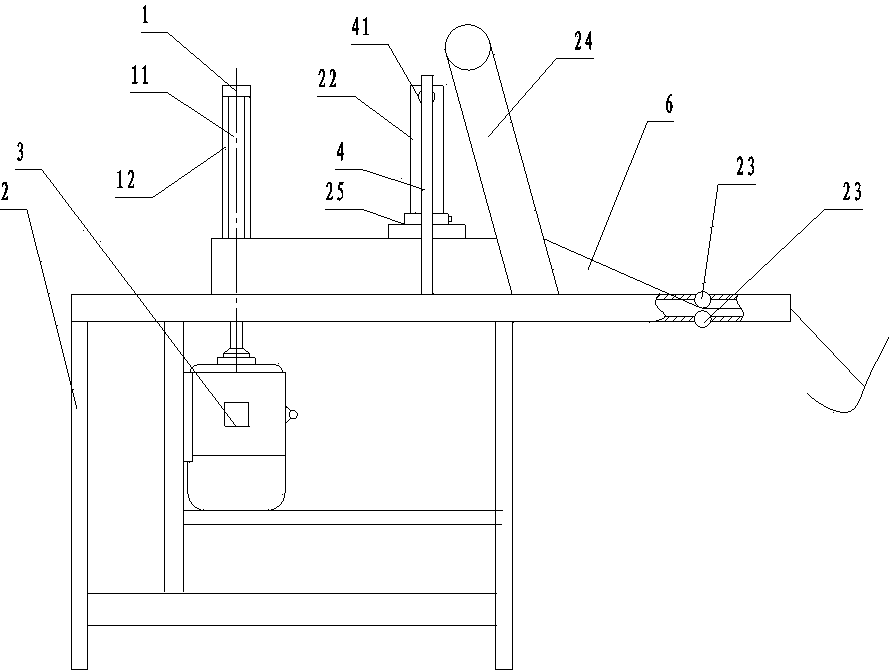 Horizontal tape coiling machine