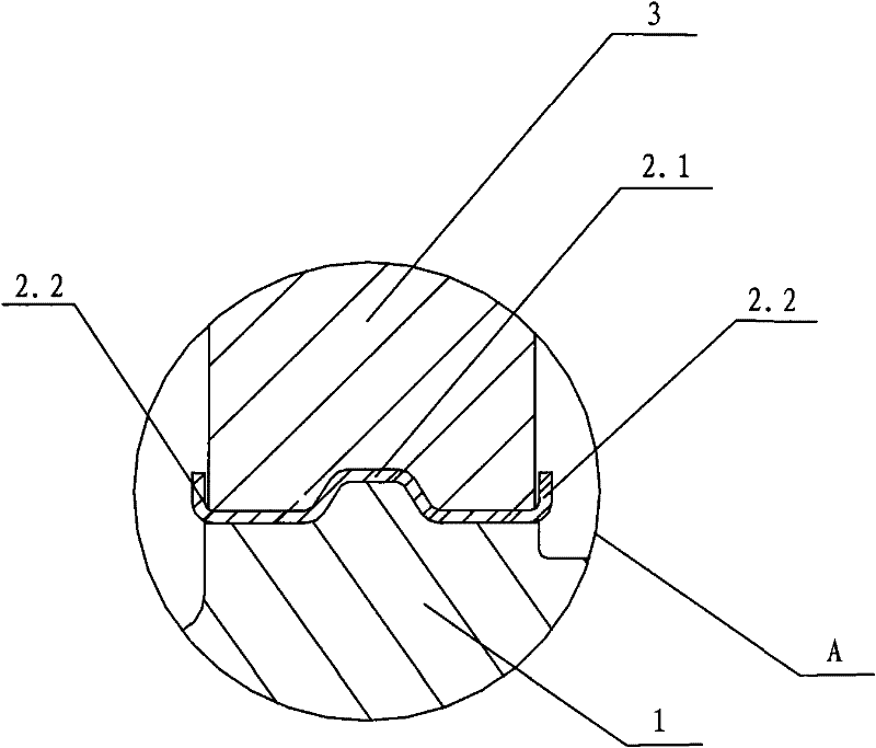 Automobile tire safety device and working method thereof