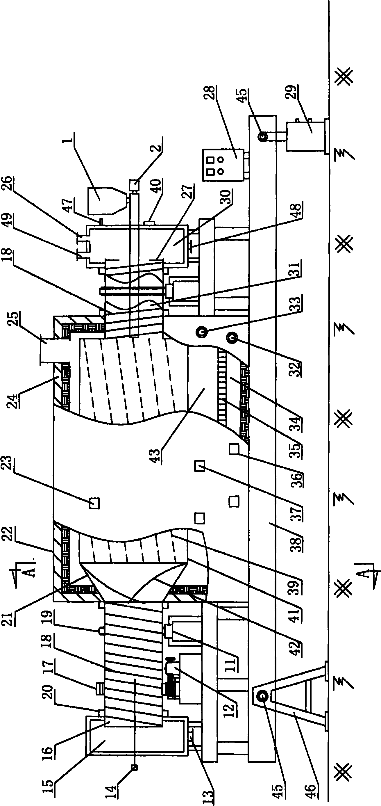 Preparation method and device of organic soil conditioner