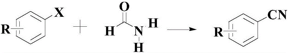 Synthetic method for cyanophenyl compound