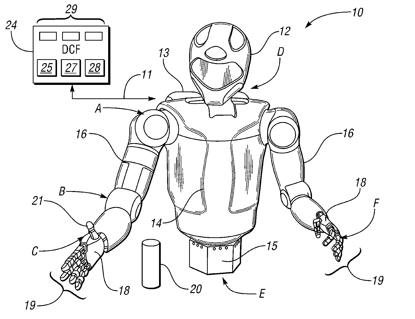 Framework and method for controlling a robotic system using a distributed computer network