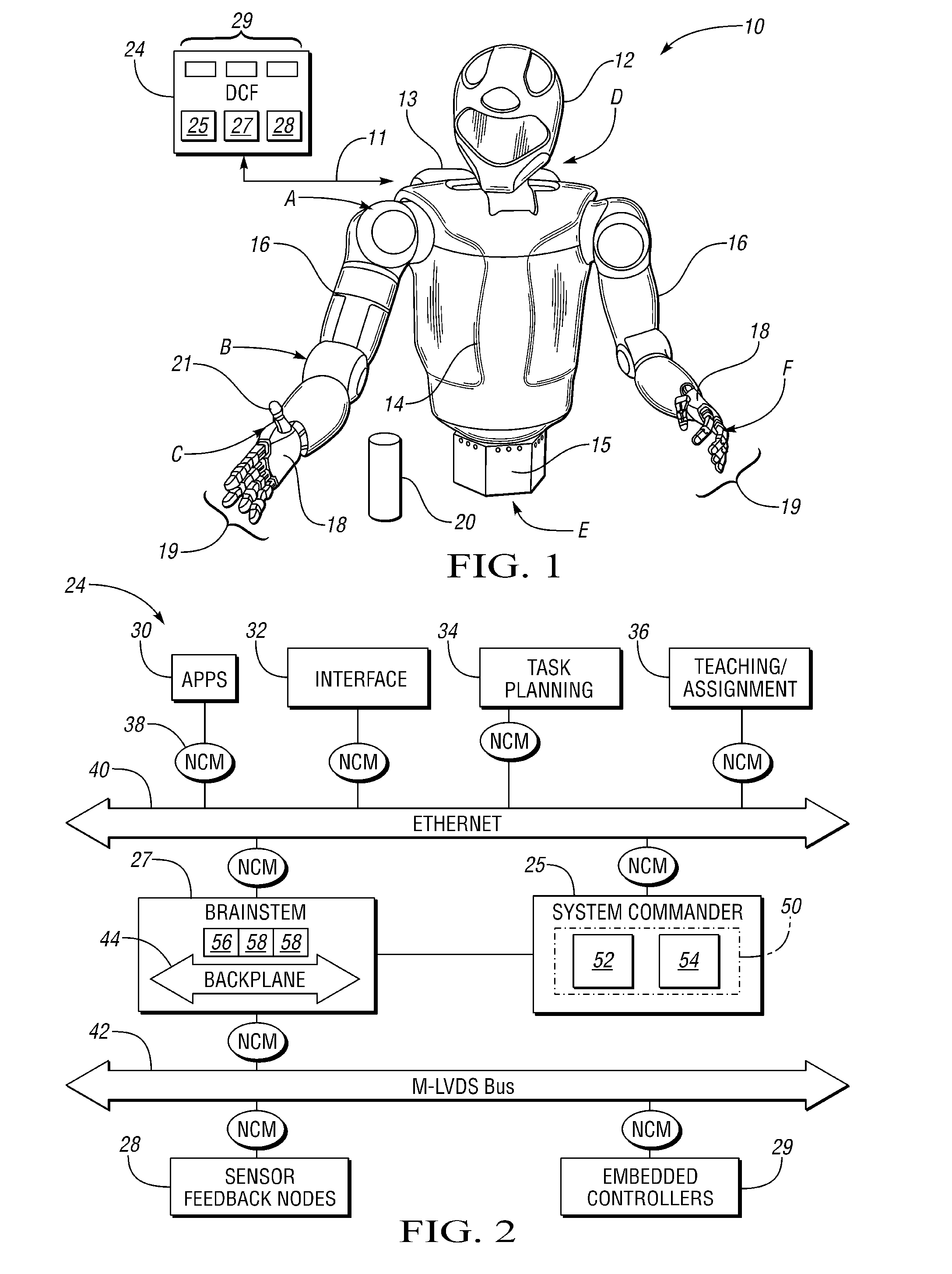 Framework and method for controlling a robotic system using a distributed computer network