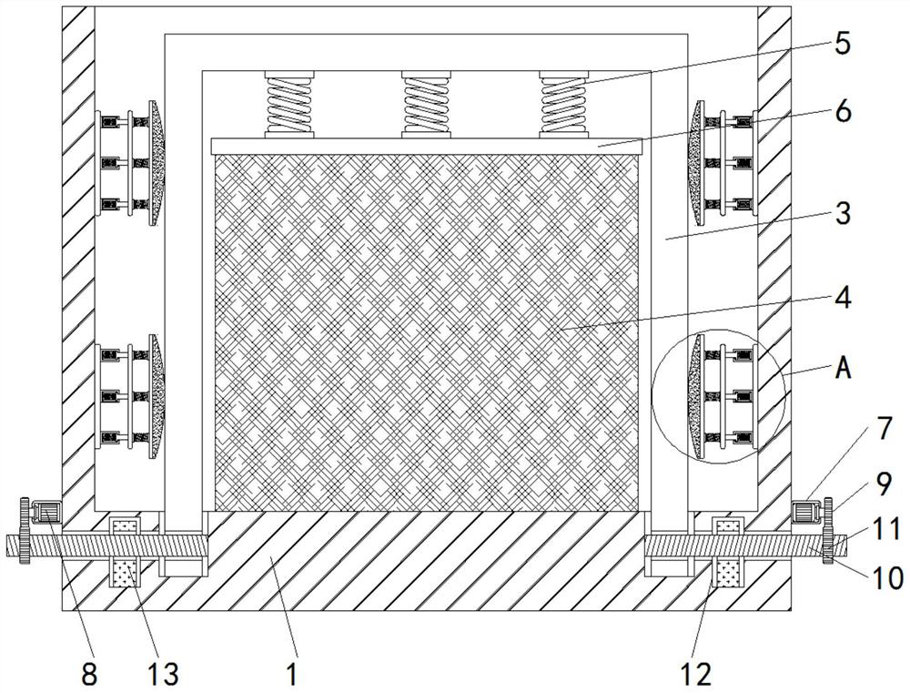 Energy storage battery with protection function